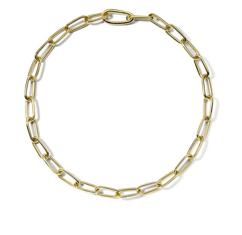 IPPOLITA Classico 18K Yellow Gold Tapered Link Necklace