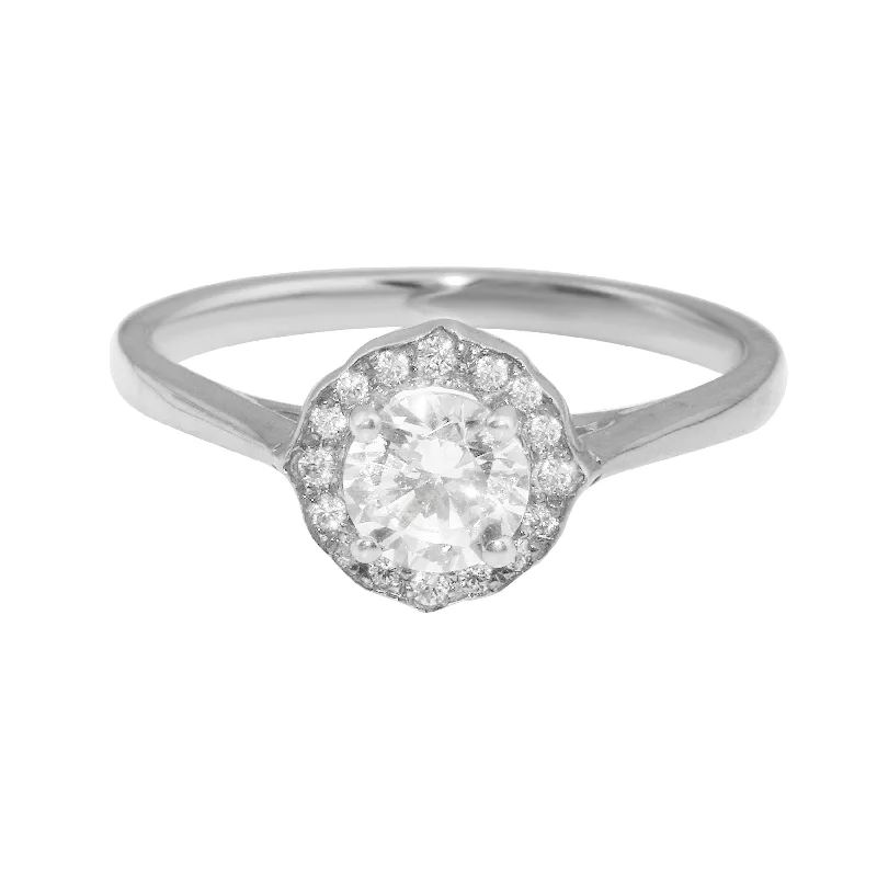 14k White Gold