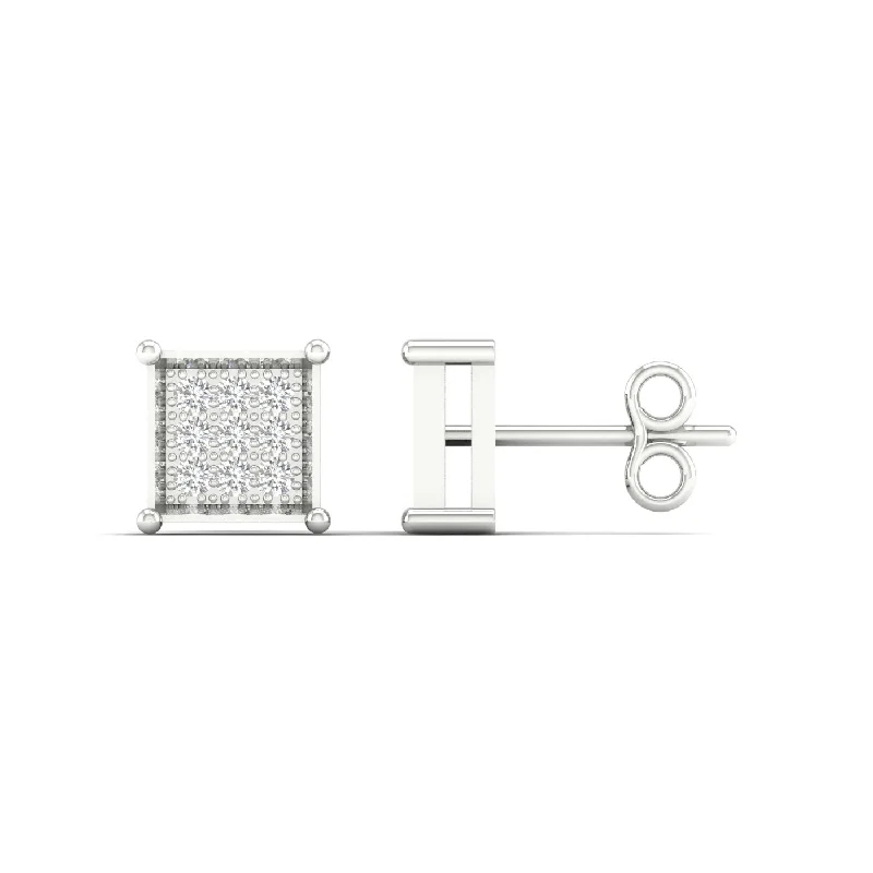 10K 0.05CT Diamond Earring