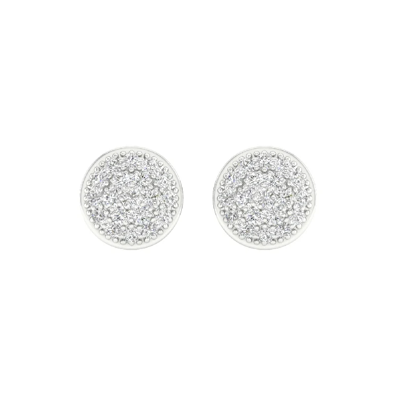 10K 0.10CT Diamond Earring