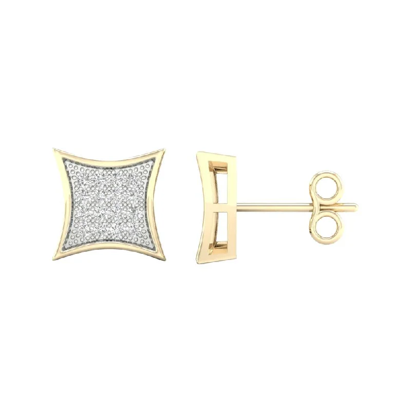 10K 0.10ct Diamond Earring