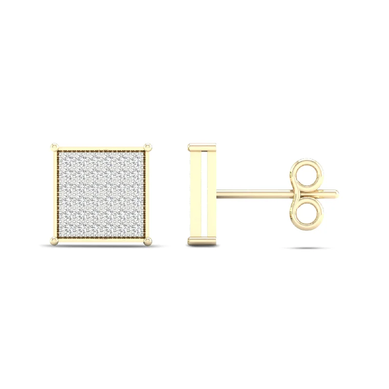 10K   0.25CT  Diamond  Earring