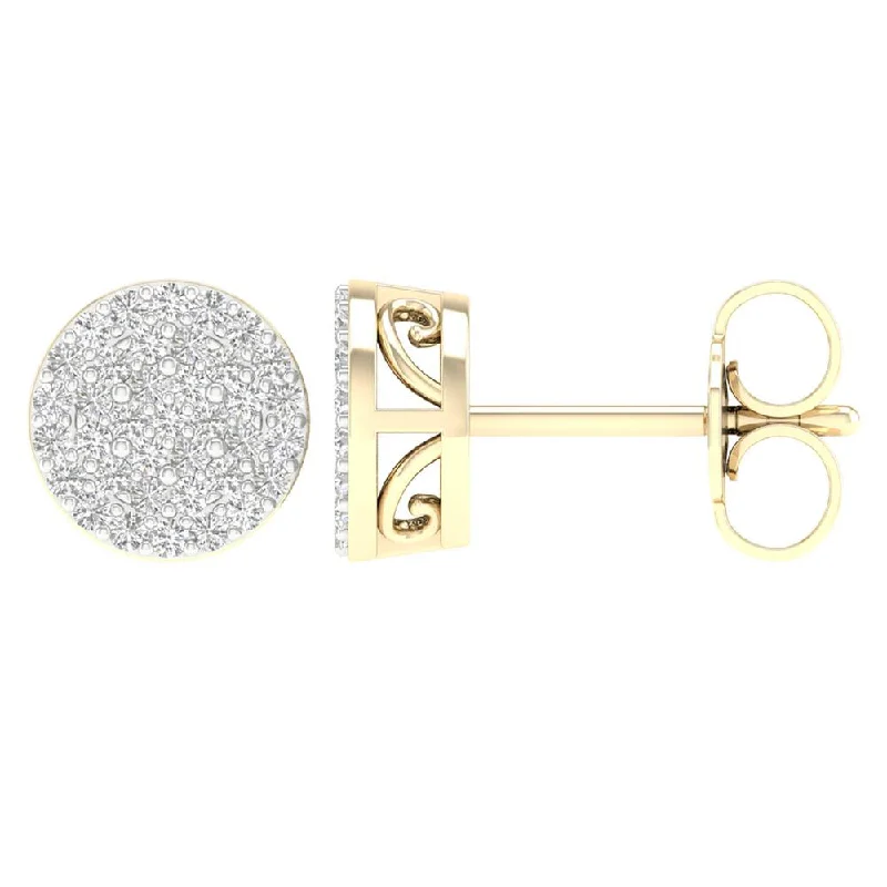 10K 0.25ct Diamond Earring