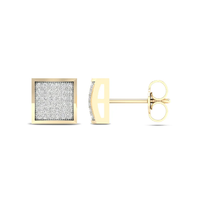 10K 0.25CT Diamond Earring