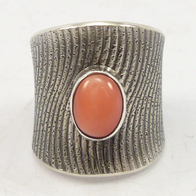 Angel Coral Ring