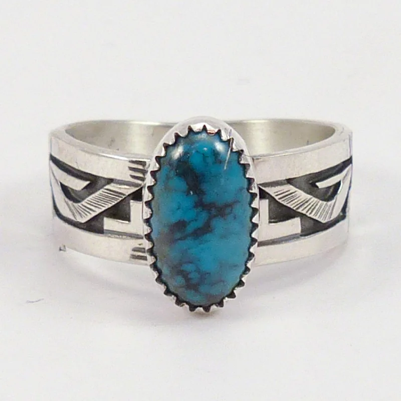 Kingman Turquoise Ring