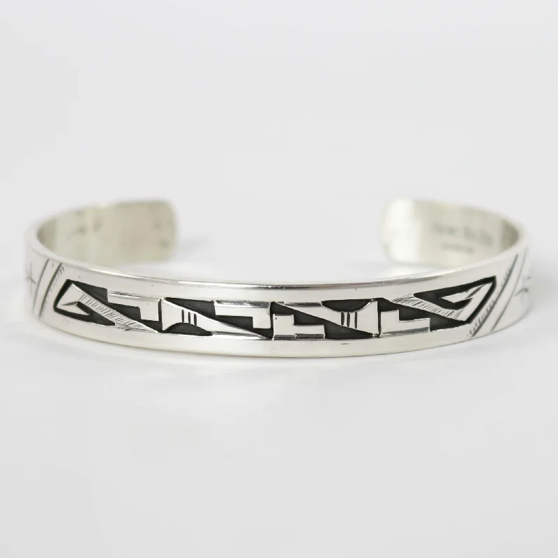 Silver Overlay Cuff