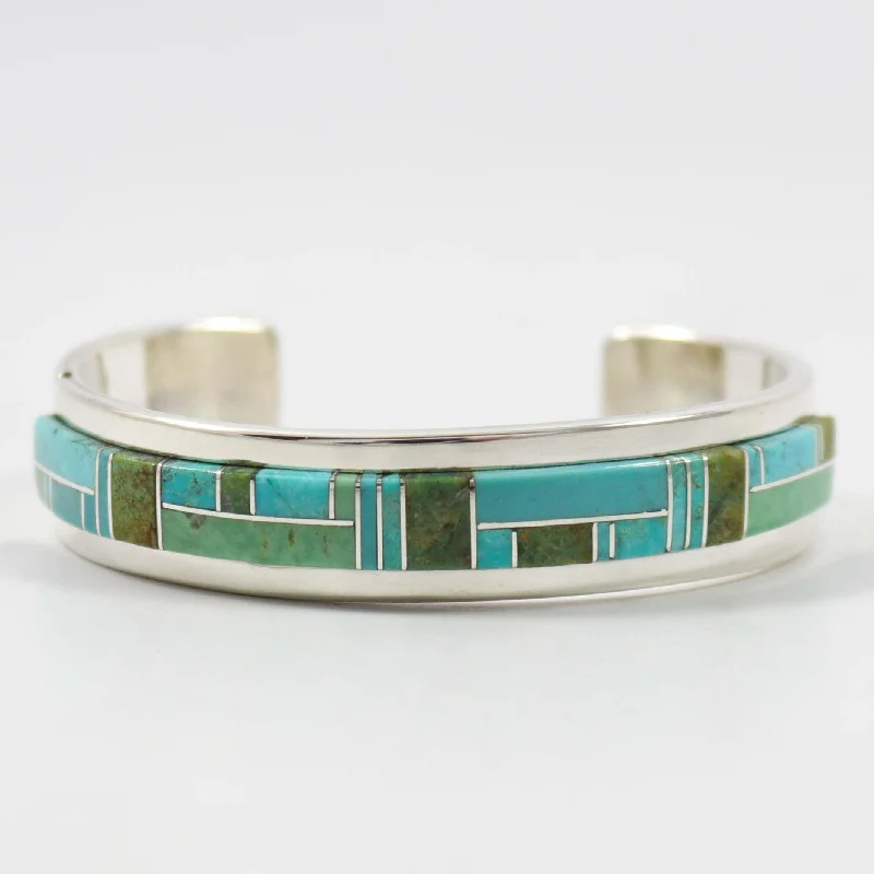 Turquoise Inlay Cuff