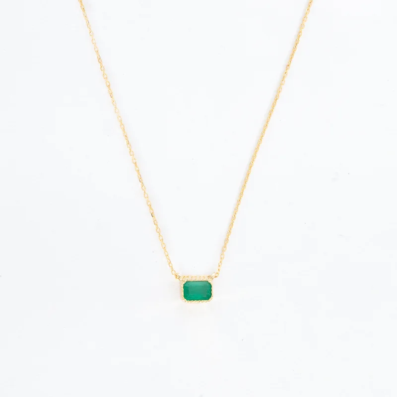 Emerald Lexie Necklace