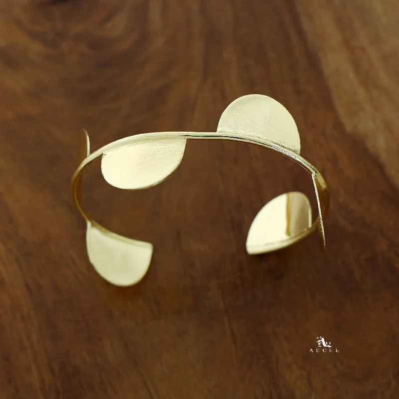 Golden Semi Circles Bangle