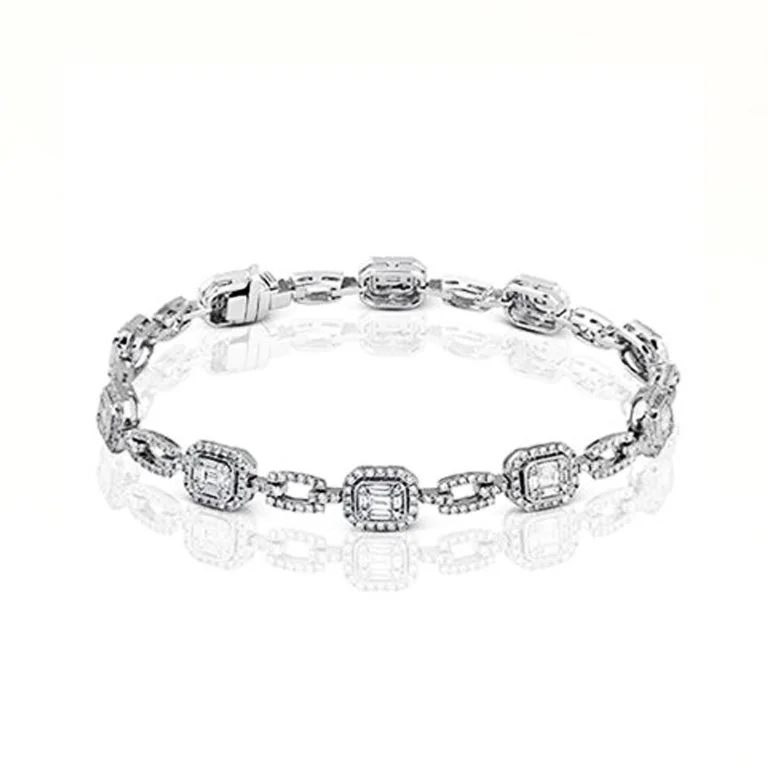 Simon G. "Mosaic" Diamond Bracelet