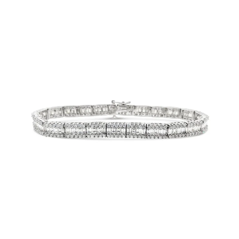 White Gold Diamond Fashion Bracelet