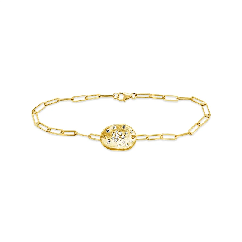 Yellow Gold Diamond Fashion Bracelet